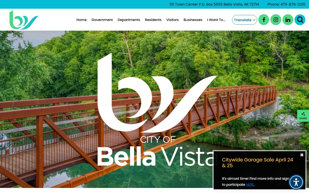 Bella Vista Arkansas property records - Benton County