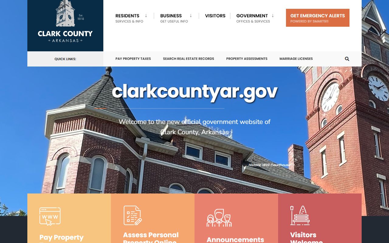 Clark County Arkansas property records online database