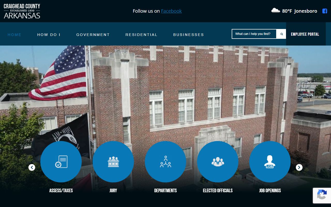 Craighead County property records search portal