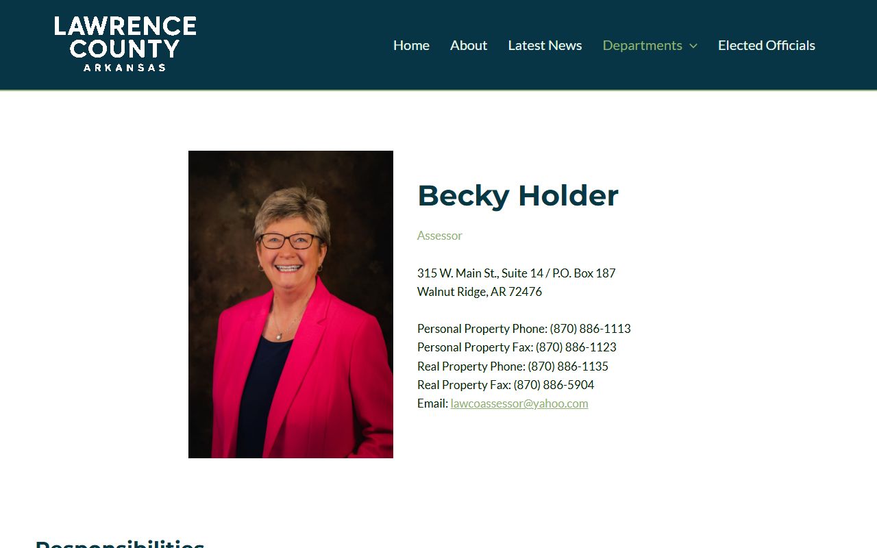 Lawrence County Circuit Clerk property records office