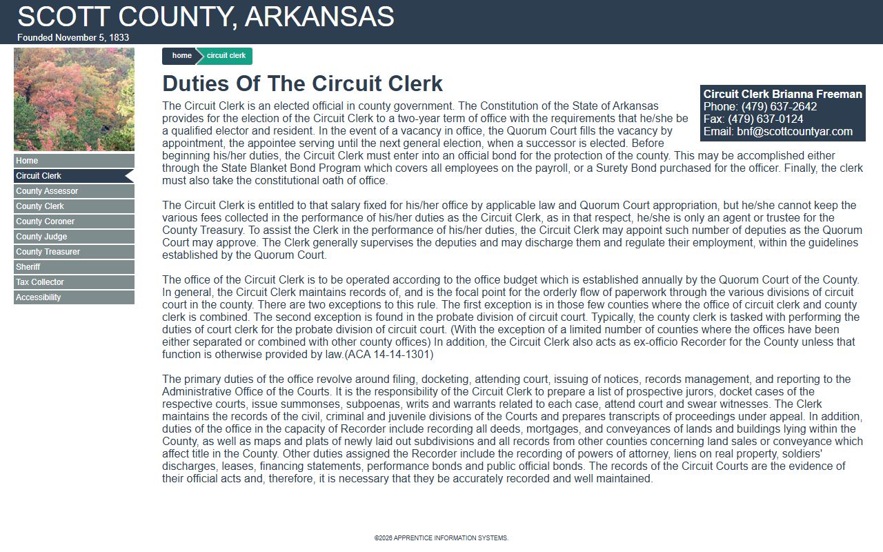 Scott County property records search portal