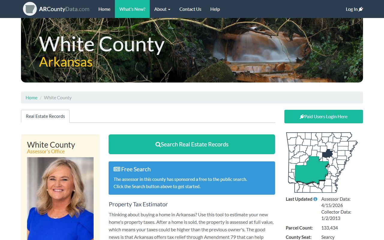 White County Circuit Clerk property records office